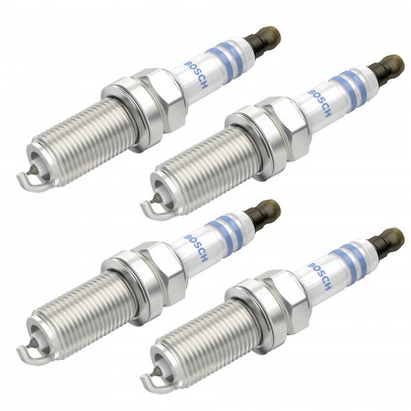 Echipamente Service - Set 4 bujii scanteie Bosch pentru Subaru Forester, Impreza, Legacy, Outback, Tribeca, Volvo C30, C70, S40, S60, S80, V40, V50, V60, V70, XC60, XC70, XC90