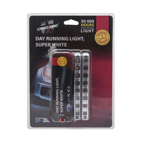 Set Lumini de Zi Auto LED (DRL) Carguard DLA 001 - 12V, 8W, 900lm - Universal (ATV / Off-Road) [1]