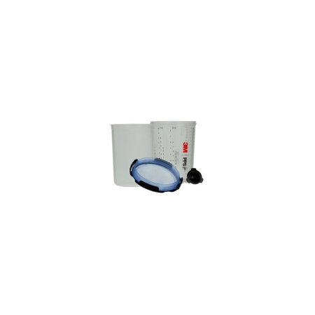 Sistem de preparare a vopselei (Produse 3M) - Cana vopsire 26024 PPS 2.0 Large -200 microni, 0.850 ml 3M