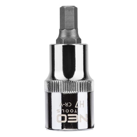 Tubulare cu torx, E-uri si hexagon (Scule si echipamente service) - Cap Tubulara 1.2'' cu antrenor hexagona