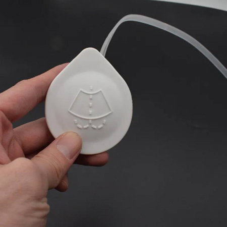 Capac pentru vas spalator parbriz, Mitsubishi Outlander, plastic, alb [3]