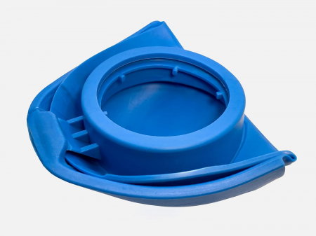 Capac vas spalator parbriz Skoda, material plastic, albastru [4]