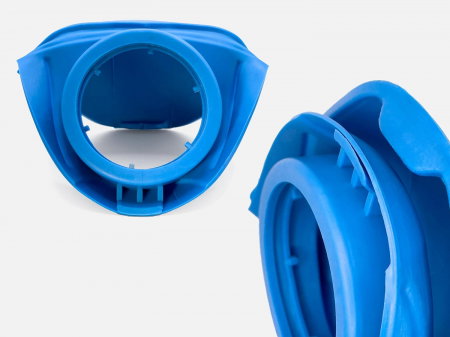 Capac vas spalator parbriz Skoda, material plastic, albastru [5]