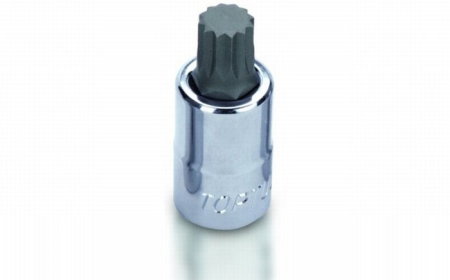 Tubulare cu torx, E-uri si hexagon (Scule si echipamente service) - Capat cheie tubulara cu bit 12 colturi