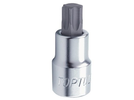 Tubulare cu torx, E-uri si hexagon (Scule si echipamente service) - Capat cheie tubulara cu bit torx 1/2