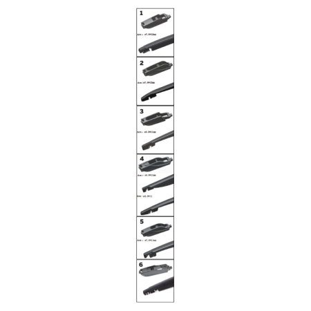 CARTECH ONE EASY FIT Stergator luneta 9''/23 cm [1]