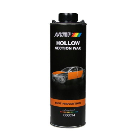 Reparatii si Echipamente Auto - Ceara anticoroziva pentru goluri in caroserie MOTIP Hollow Wax, 1000ml