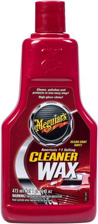 Polish and ceara (Cosmetice si intretinere auto) - Ceara Auto Lichida Meguiars Cleaner Wax