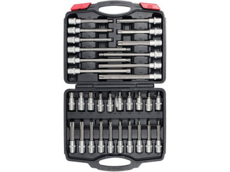 Tubulare cu torx, E-uri si hexagon (Scule si echipamente service) - CHEI CU COZI 1/2'' TORX