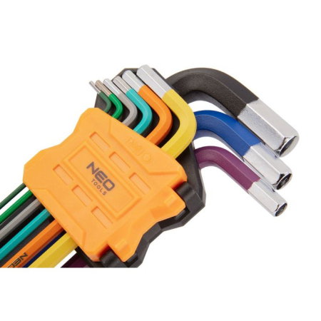 Surubelnite, biti si adaptori (Scule si echipamente service) - Chei imbus 1.5-10 mm 9 buc -set