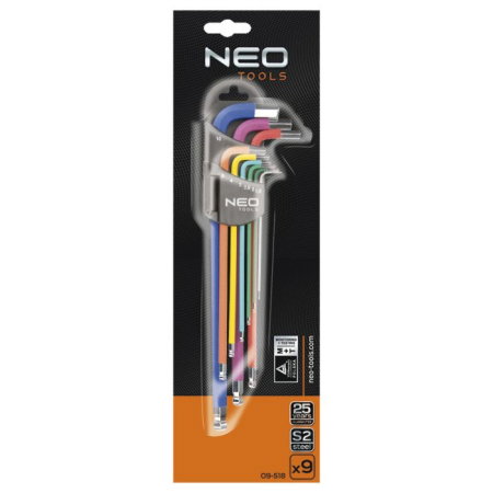 Surubelnite, biti si adaptori (Scule si echipamente service) - Chei Torx T10-T50, 9 buc