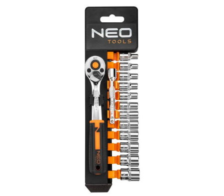 Set tubulare 6 Caneluri (Tubulare, biti si accesorii) - Chei tubulare 1. 4 set 14 buc