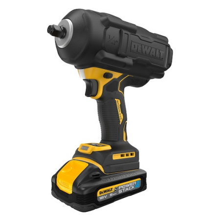 Cheie de impact de 1/2", cuplu mare, cu motor fara perii, XR de 18 V - 2 X POWERSTACK 5 AH, Clasa G [2]