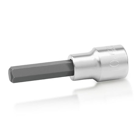 Tubulara cu bit hexagonal (Tubulare, biti si accesorii) - Cheie tubulara 1/2 Dr. x 10 mm L=80mm TOPTUL