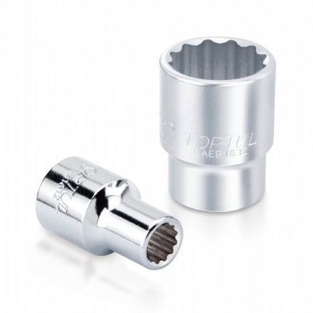 Tubulare scurte 12 Caneluri (Tubulare, biti si accesorii) - Cheie tubulara 3/4" 12PT 28 MM