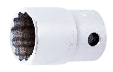 Tubulare scurte 12 Caneluri (Tubulare, biti si accesorii) - Cheie tubulara Unior 1/2" 12 PT 18 MM