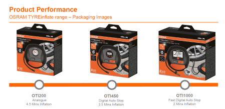 Compresor auto cu afisaj electornic Osram Tyreinflate 200 [3]