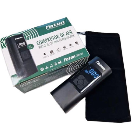 Compresor cu acumulatorFoton CAW-025 12V+USB 10bar [6]