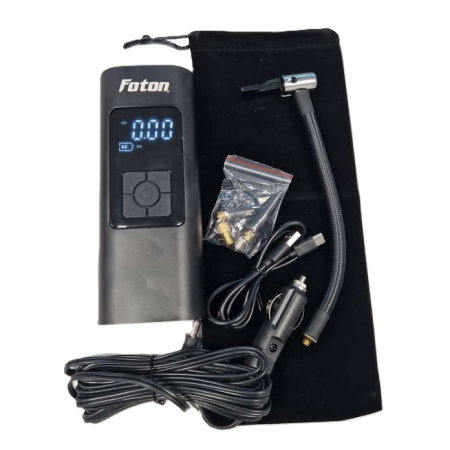 Mini-compresoare (Accesorii) - Compresor cu acumulatorFoton CAW-025 12V+USB 10bar