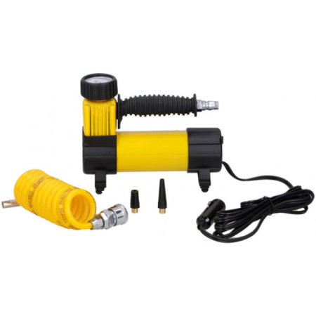 Mini-Compresor (Siguranta rutiera) - Compresor metalic Dunlop 96W 12V 7 BAR