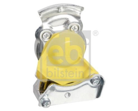 Mufe de Cuplare M22 (Furtune aer si cuple) - Cupla aer M22 galbena cu supapa