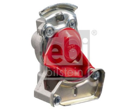 Mufe de Cuplare M22 (Furtune aer si cuple) - Cupla aer M22 rosie cu supapa