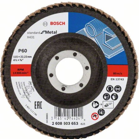 Import - Disc de slefuire evantai X431, Standard for Metal G120