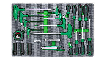 Dulap scule 7 sertare echipate 208 Piese [4]