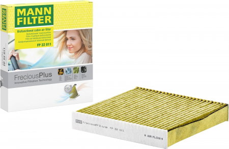 Filtru habitaclu cu efect antibacterian Mann pentru Dacia Logan II, Logan III, Duster [1]