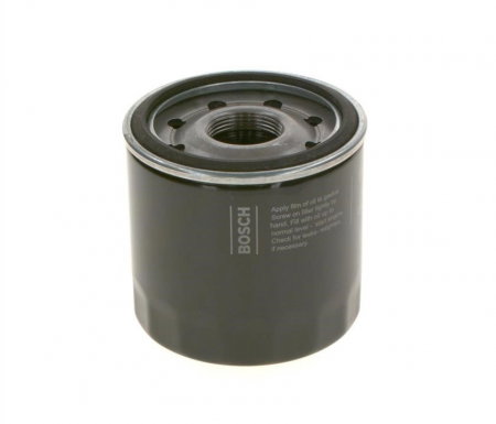 Filtre Auto - Filtru Ulei Bosch Premium, Filet M20x1.5, H 65mm, Pentru Motoare 1.5 dCi / 1.9 dCi (Dacia Logan, Duster, Renault Megane, Nissan Qashqai)