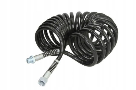 Furtun spirala (Furtune aer si cuple) - Furtun spirala Negru (M18 x 1,5 / M16 x 1,5) 4m