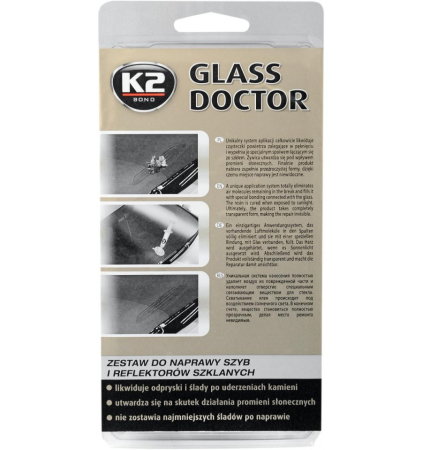 Reparatie parbrize (Solutii chimice) - GLASS DOCTOR - Kit reparatii parbrize, geamuri, faruri