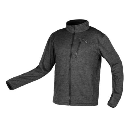 Jacheta (Echipamente de protectie) - Hanorac cu fermoar OUTDOOR, pique, gri, marimea M