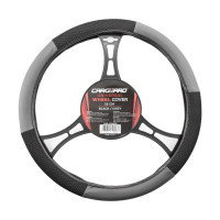 Accesorii Auto - Husa Volan Auto - Gri/Negru