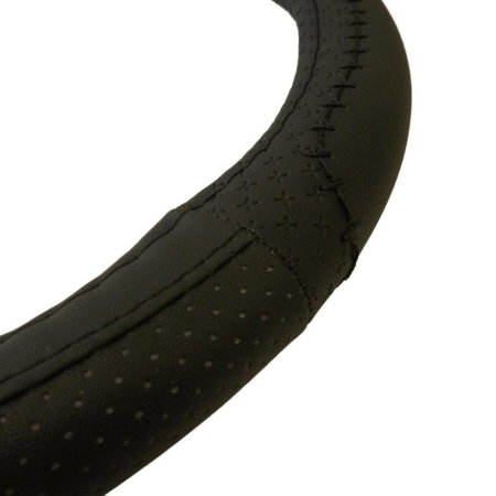 Husă Volan Umbrella Piele Ecologică - Negru, 37-39 cm [1]