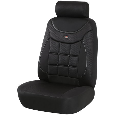 Huse scaun (Accesorii interior) - Huse scaun auto Negru Silver 606