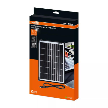 Incarcare solara acumulatori auto (Siguranta rutiera) - Incarcare solara Osram BATTERYcharge SOLAR 10W