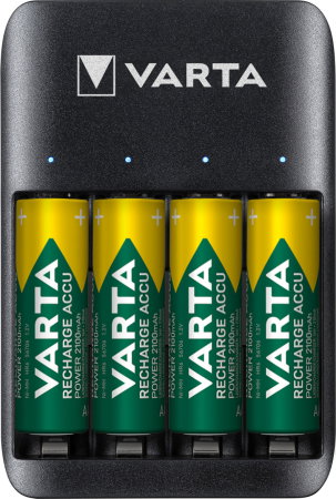 Incarcator baterie Varta USB Quattro Charger + 4X AA 2100 mAh [2]