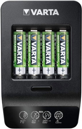 incarcator VARTA LCD Smart Plus CHARGER+4xAA 2100 mAh (57684101441) [1]