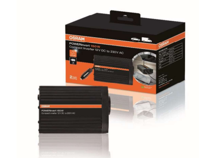 Import - Invertor Osram POWERinvert Modified Sine Wave Inverter 12V DC 150W