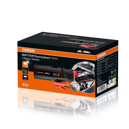 Jump starter pentru pornire masina Osram BATTERYjumpstart 500A - 6000 mAh [1]