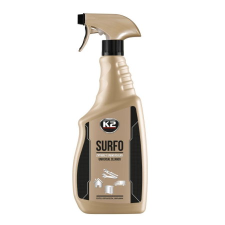 intretinere geamuri (Cosmetice si intretinere auto) - K2 SURFO Solutier curatare pt suprafete din metal, sticla si plastic 750 ml