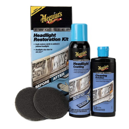 Import - Kit Polish Faruri Meguiars Two Step Headlight Restoration Kit