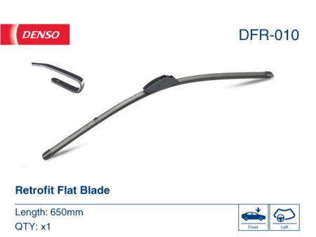 Turisme (Stergatoare) - Lamela stergator Denso Flat 650 mm