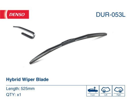 Turisme (Stergatoare) - Lamela stergator Denso Hybrid Blade 525 mm