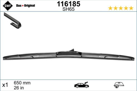 Turisme (Stergatoare) - Lamela stergator SWF Wiper Hybrid LHD 650 mm