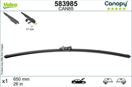 Lamela stergator Valeo Canopy 650 mm | 26 inch [1]