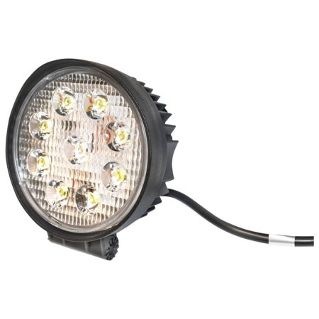 Lampa 9 LED-uri 10-60V 27W unghi de radiere 60 rotund [4]