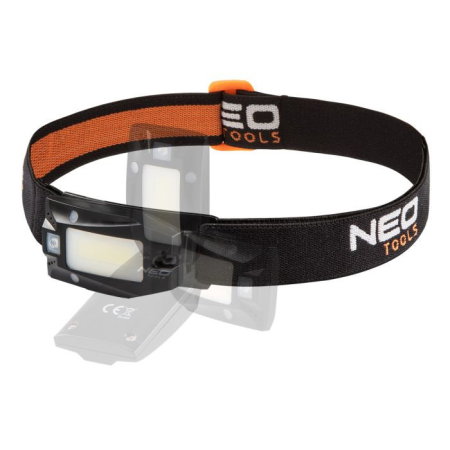 Lanterne si proiectoare (Scule si echipamente service) - Lampa frontala LED reincarcabila prin USB, 3.7V Li-Ion, 180 lm, COB, + senzor de miscare