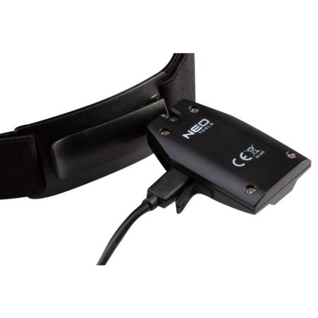 Lampa frontala LED reincarcabila prin USB, 3.7V Li-Ion, 180 lm, COB, + senzor de miscare [2]